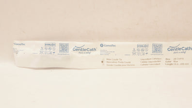 ConvaTec 501011 GentleCath Intermittent Catheters 08CH/FR Blue 16inch-405mm